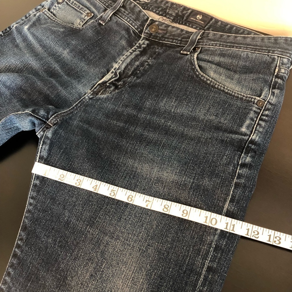 AG ADRIANO GOLDSCHMIED Men’s Jeans straight leg, size 36, medium wash - Picture 15 of 16